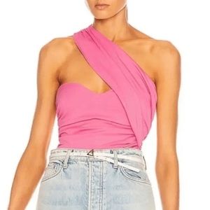 Atoir Never Really Over bodysuit in pink revolve